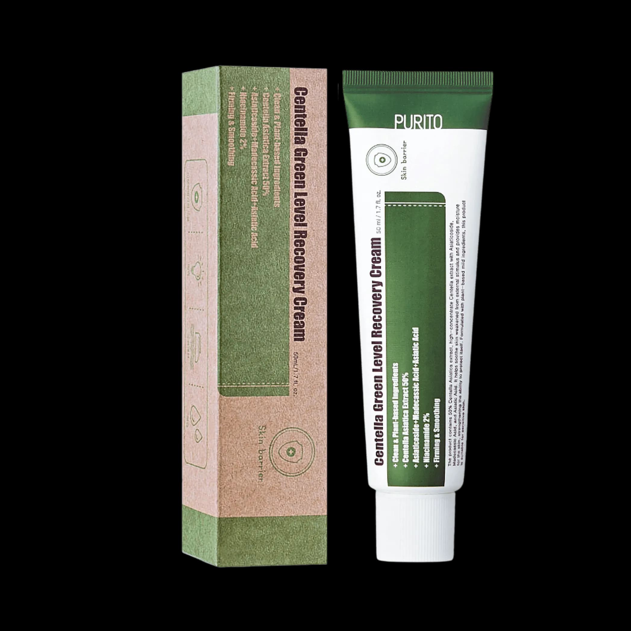 Purito Centella Green Level Recovery Cream - 1